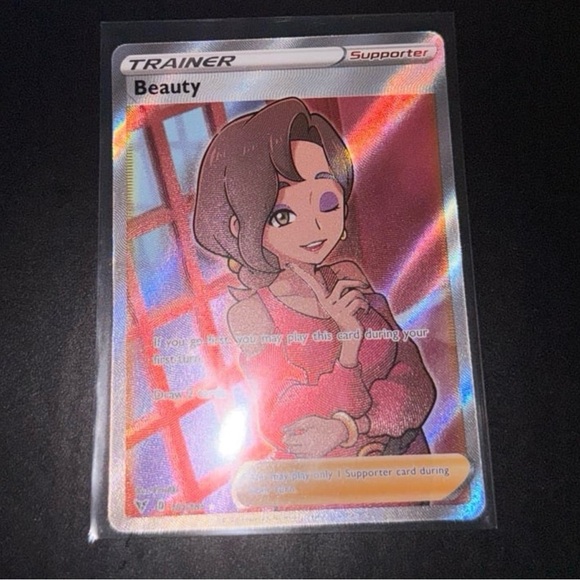 Beauty Trainer 181/185 SWSH04: Vivid Voltage set full art HoloFoil artwork rare - Picture 5 of 5